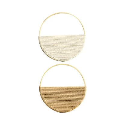 Skanto | Willowloop – Circular Macrame Wall Decor with Symmetrical Design