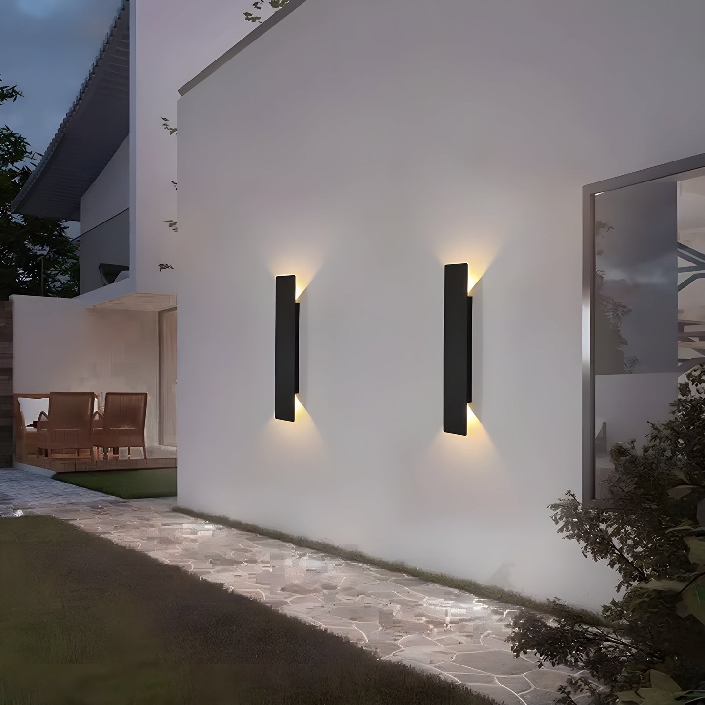 Skanto | Light - Modern Weather-Resistant LED Wall Lamp Made of Aluminum for Outdoor Use