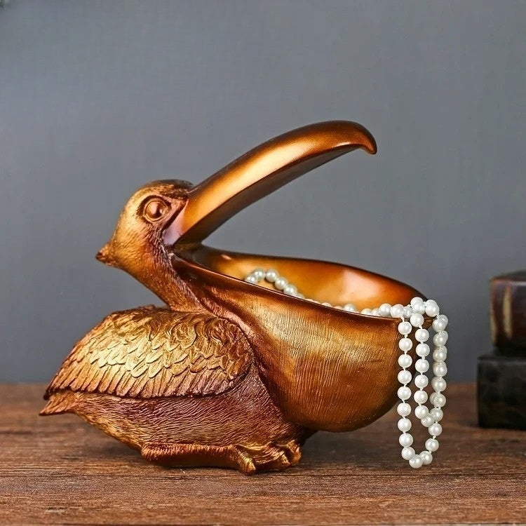 PelicanStyle Organizer – Decorative Storage Figure for Keys and Accessories | Bowlift