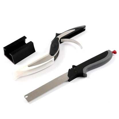 2 in 1 Kitchen Scissors & Board | Bowlift