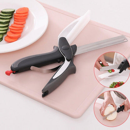 2 in 1 Kitchen Scissors & Board | Bowlift