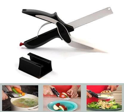 2 in 1 Kitchen Scissors & Board | Bowlift