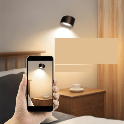 Skanto | FlexiLamp – Wireless Rechargeable 360° Wall Lamp