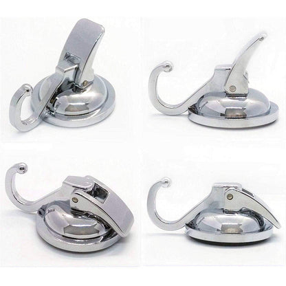Brehn | 2-Pack: Heavy-Duty Vacuum Suction Cup Hooks