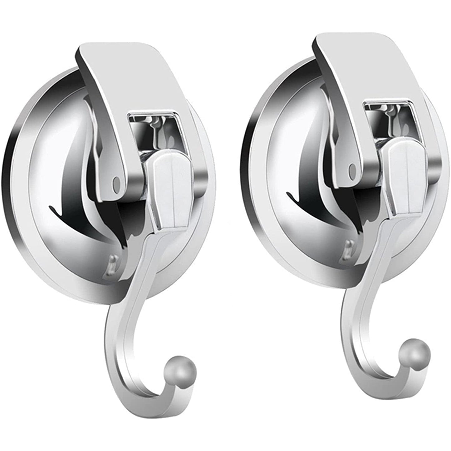 BowLift | 2-Pack: Heavy-Duty Vacuum Suction Cup Hooks