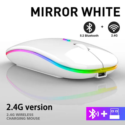 LuxeClick Mouse – Wireless Rechargeable Bluetooth Mouse Skanto