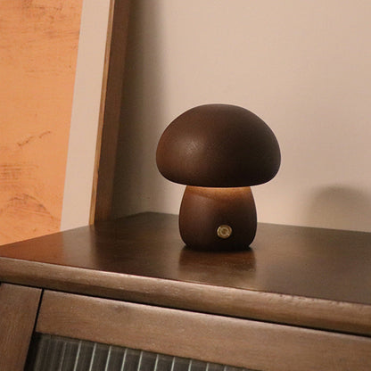 Skanto | Mushroom Table Lamp in Wood