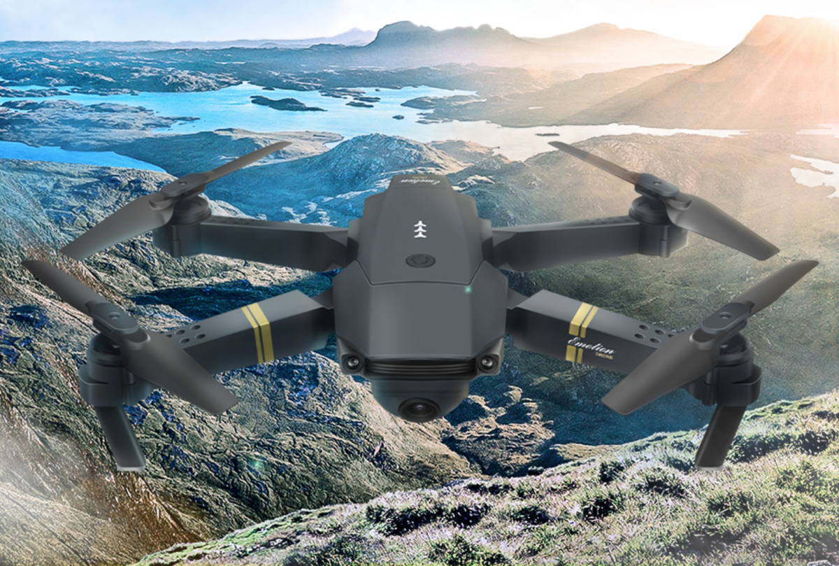 Skanto | Skyhawk HD Foldable Aerial Selfie Drone with 2MP Camera