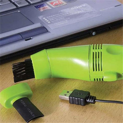 BowLift | Mechanical Mini Computer Laptop Vacuum USB Keyboard Cleaner Brush Dust Collector Phone Cleaning Gadgets Supplies