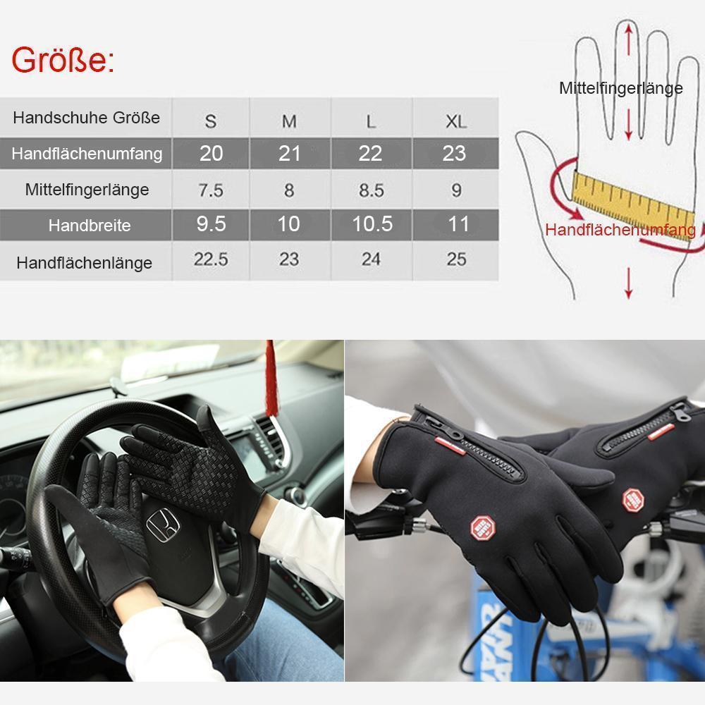 BowLift | Premium warm windproof waterproof touchscreen gloves unisex