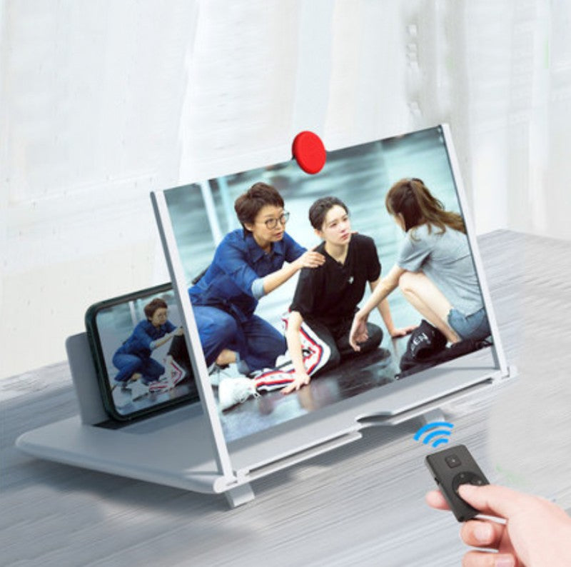Skanto | 12" Foldable Smartphone Screen Magnifier Projector, with Anti Blue Light, Large Screen, Suitable for Watching Movie Videos on All Smartphones