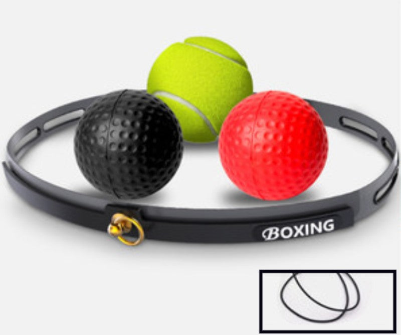 BowLift | Boxing Reflex Ball Set, with 3 Difficulty Level Boxing Balls & Headband, for Reaction, Agility, Punching Speed, Fight Skill and Hand-Eye Coordination