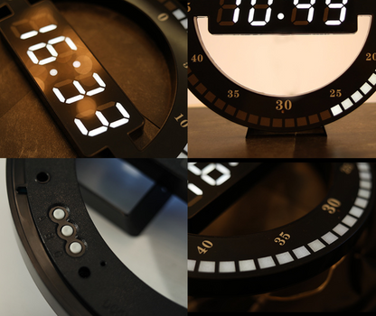 BowLift | The Simplest and Coolest LED Wall Clock, for Home, Office & More