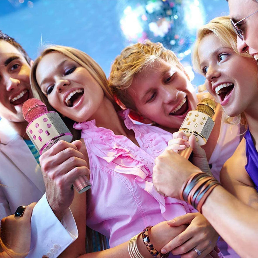 BowLift | Rechargeable wireless Bluetooth karaoke microphone