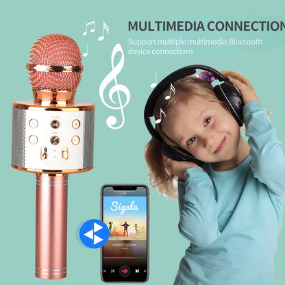 BowLift | Rechargeable wireless Bluetooth karaoke microphone