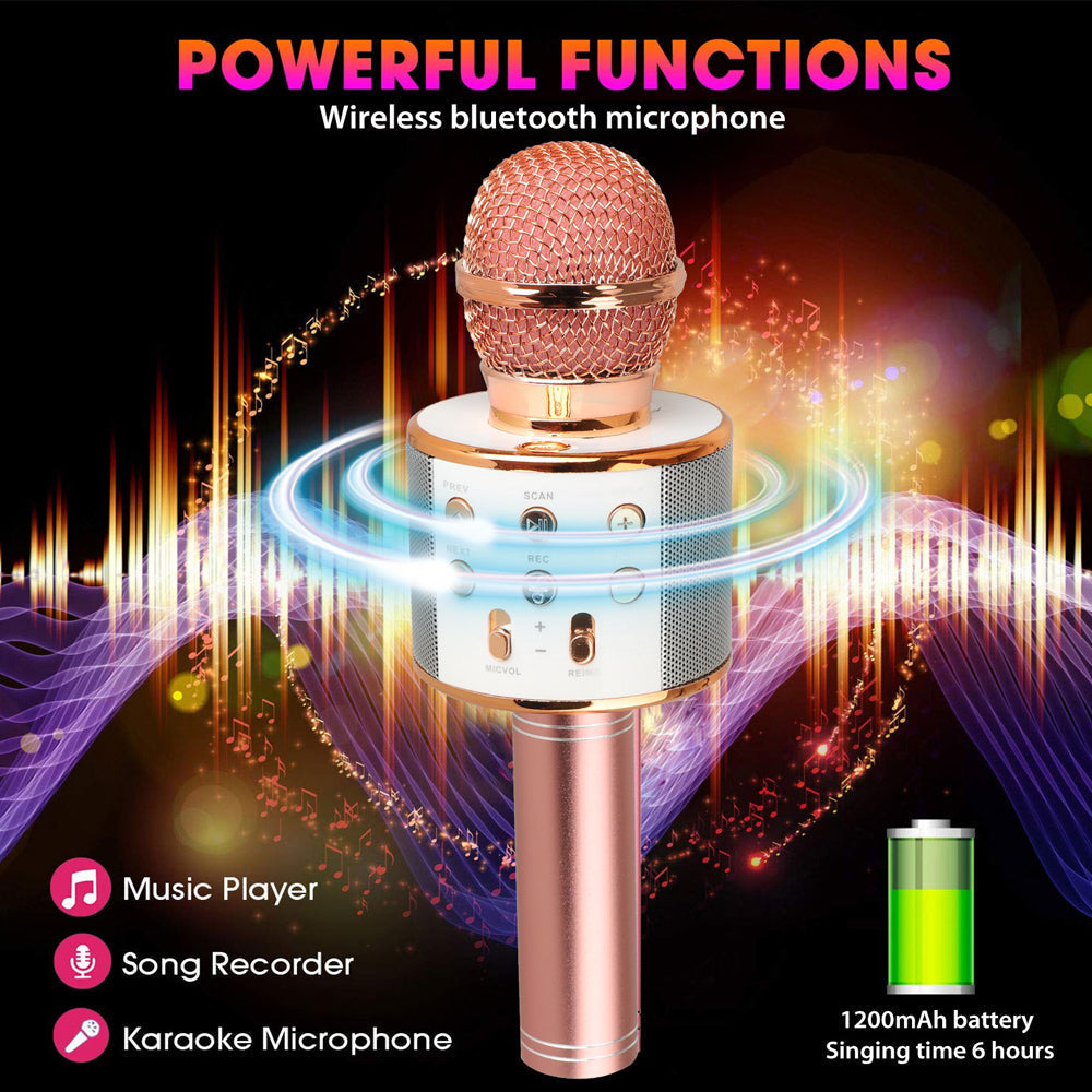 BowLift | Rechargeable wireless Bluetooth karaoke microphone