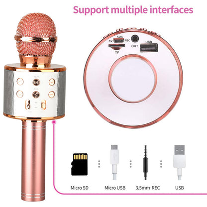 BowLift | Rechargeable wireless Bluetooth karaoke microphone