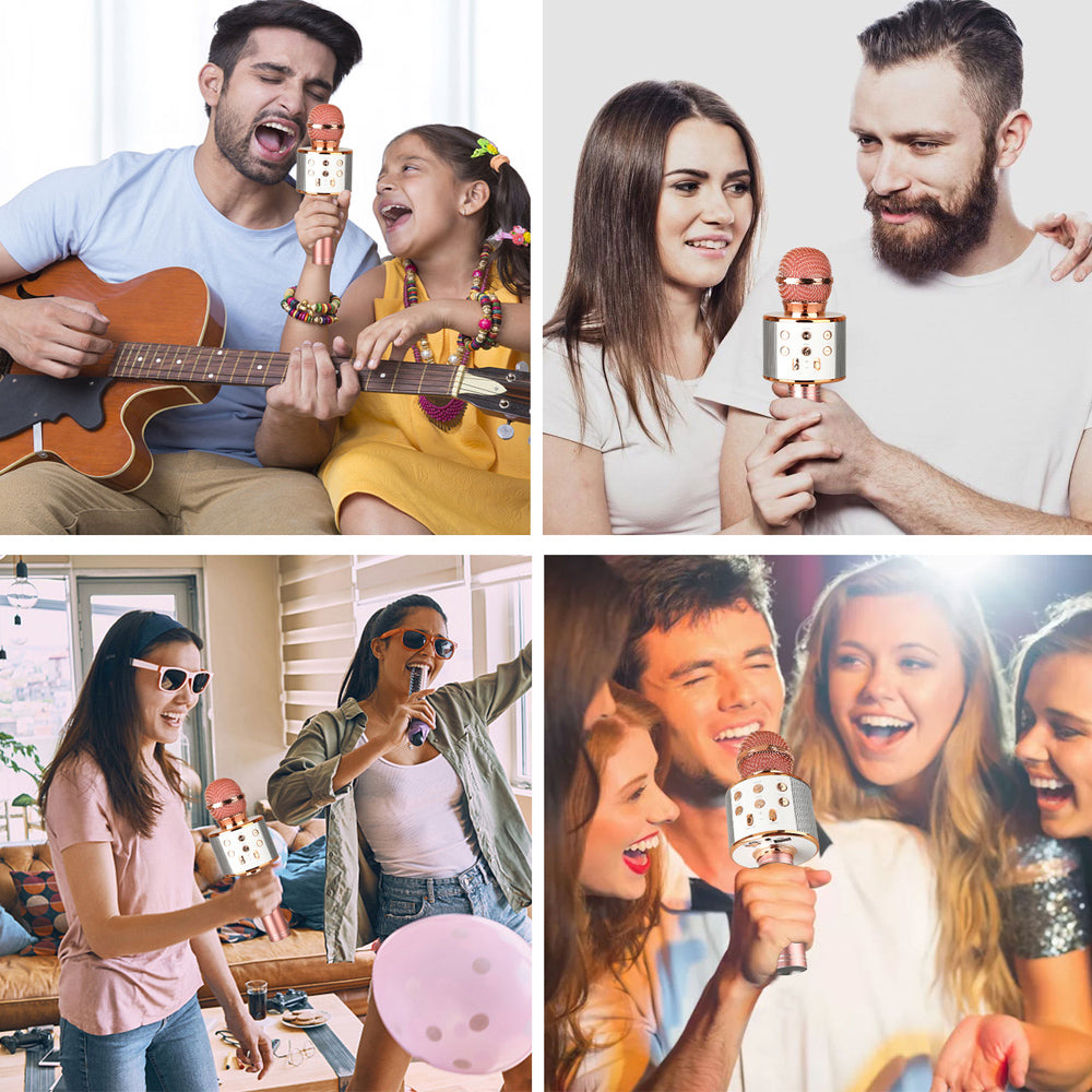 BowLift | Rechargeable wireless Bluetooth karaoke microphone