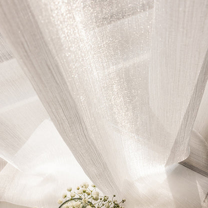 Transparent Linen Curtains, Light and Modern for Living Room | Kalsten
