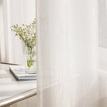 Transparent Linen Curtains, Light and Modern for Living Room | Kalsten