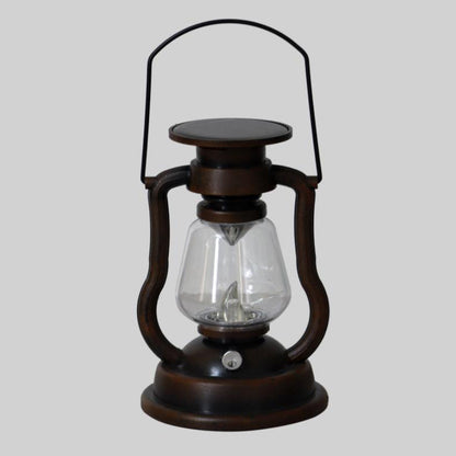 Solar Retro Kerosene Lamp Horse Lamp LED Outdoor Garden Patio Decoration Portable Flame Candle Light | Bowlift