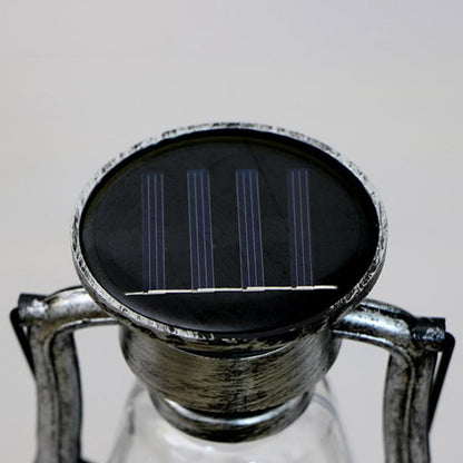 Solar Retro Kerosene Lamp Horse Lamp LED Outdoor Garden Patio Decoration Portable Flame Candlelight | Brehn