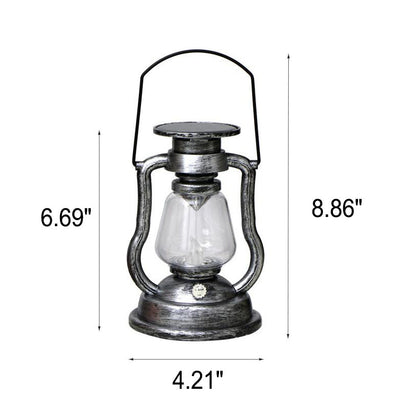 Solar Retro Kerosene Lamp Horse Lamp LED Outdoor Garden Patio Decoration Portable Flame Candle Light | Bowlift
