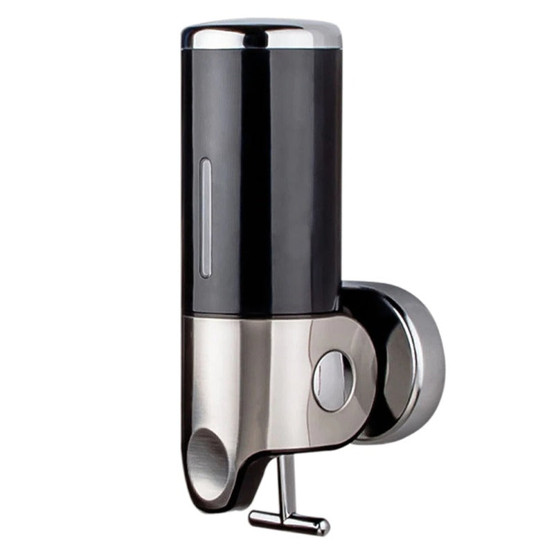 BowLift | Soap holder & dispenser Wall mounted Stainless steel Bathroom Shower soap dispenser pump