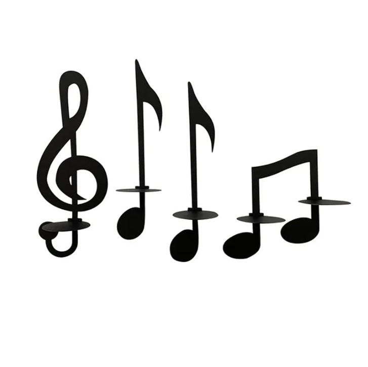 Skanto | Musical Note Candlestick Holder