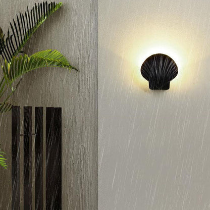Outdoor Creative Shell Design Aluminum LED Waterproof Wall Sconce Lamp | Bowlift