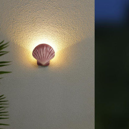 Outdoor Creative Shell Design Aluminum LED Waterproof Wall Sconce Lamp | Bowlift