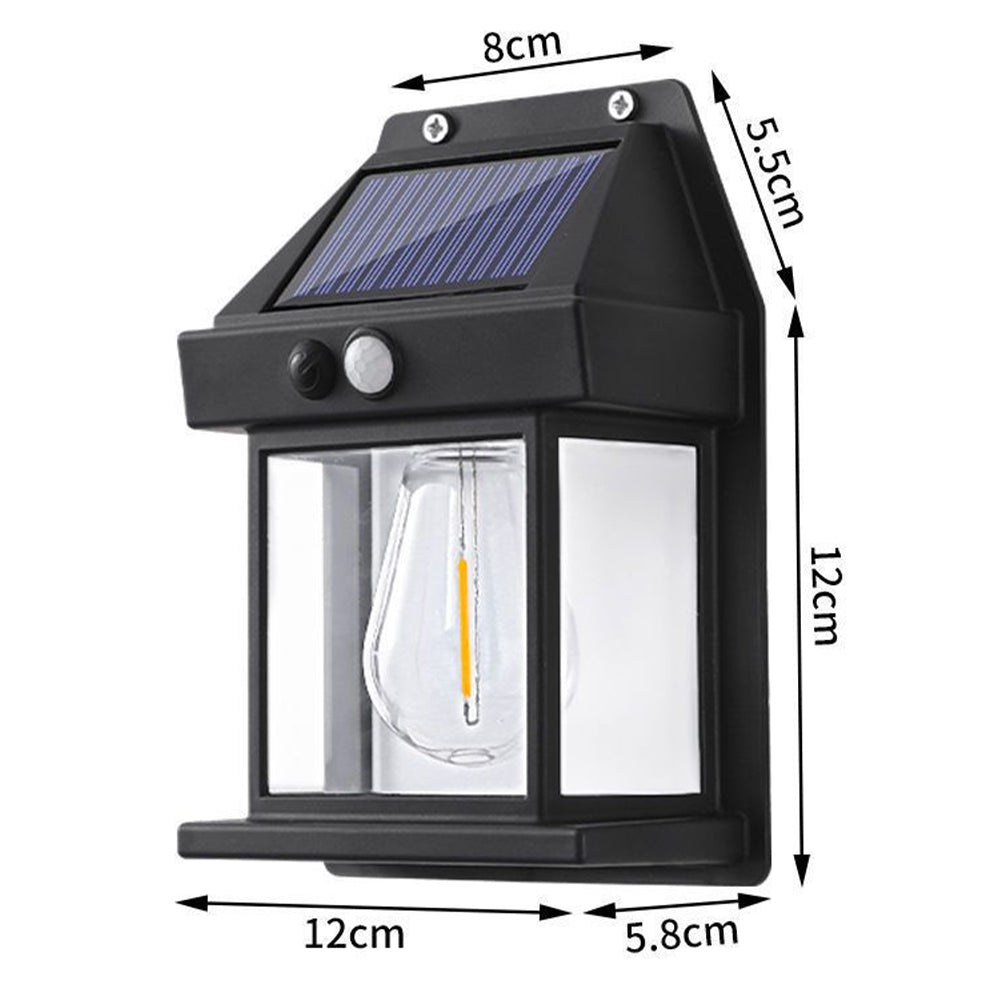 Skanto | Sensor LED Solar Tungsten Bulb Solar Powered