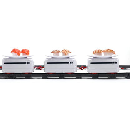 Skanto | Rotary Sushi Train Toy Roller Coaster Conveyor Belt Set - Battery Operated