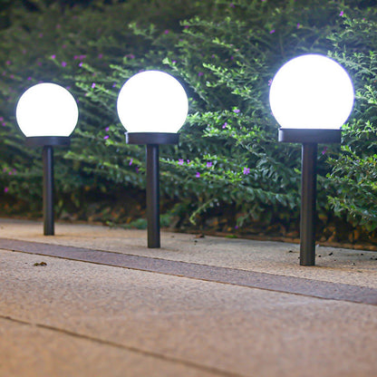 Modern Minimalist Waterproof Solar Sphere LED Landscape Light For Garden | Karnz