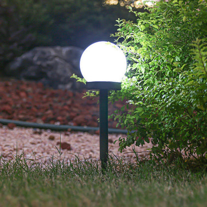 Modern Minimalist Waterproof Solar Sphere LED Landscape Light For Garden | Karnz
