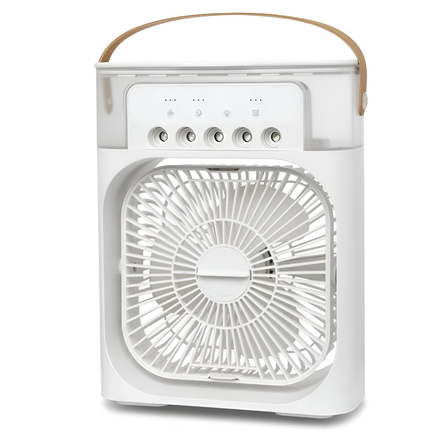 3-in-1 Air Cooler Air Humidifier | Portable, adjustable fan speeds & Ideal for Bedrooms, Offices & small rooms | Brehn
