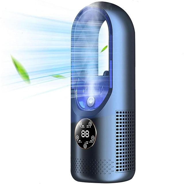 Skanto | Bladeless Portable Air Conditioner | Ultra-Quiet, Ergonomic Design & Ideal for Home and Office Use