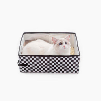Skanto | Foldable Waterproof Aluminum Foil Cat Litter Box
