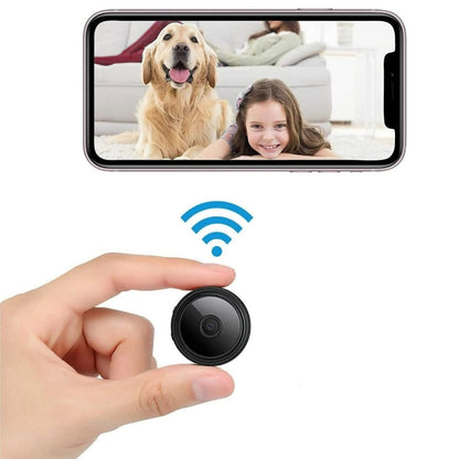 Mini wireless camera with magnetic function, live audio and video monitoring in real-time
