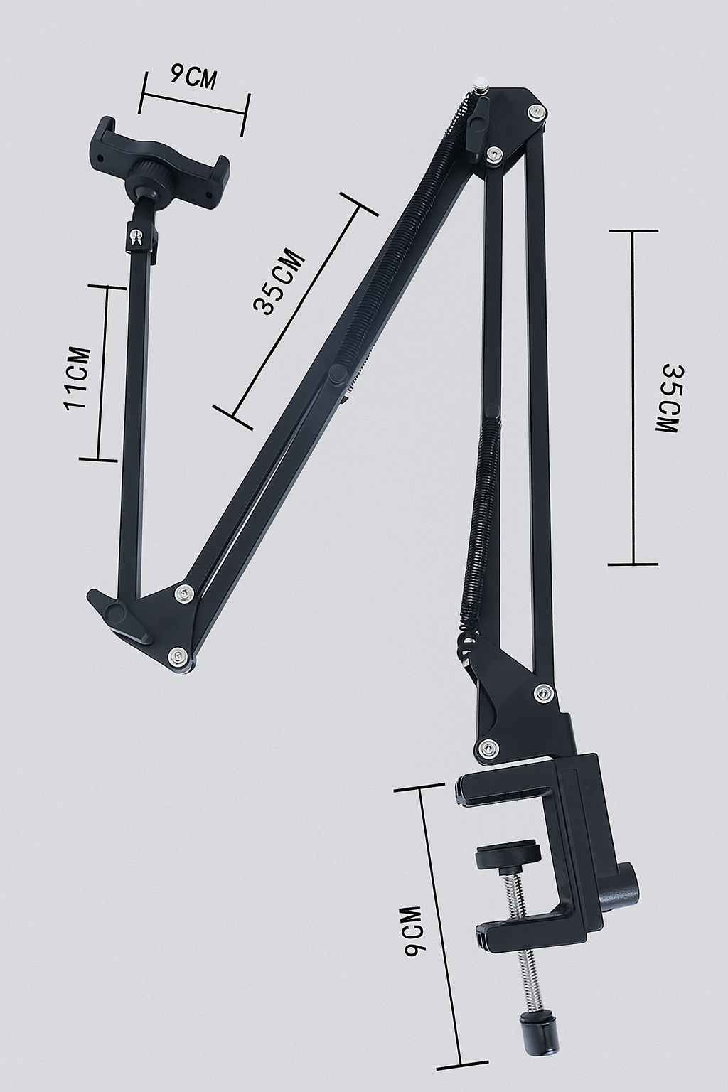 BowLift | Bettina – Adjustable Tablet Holder Stand for Bed, Desk & Couch | Ergonomic & Universal Fit