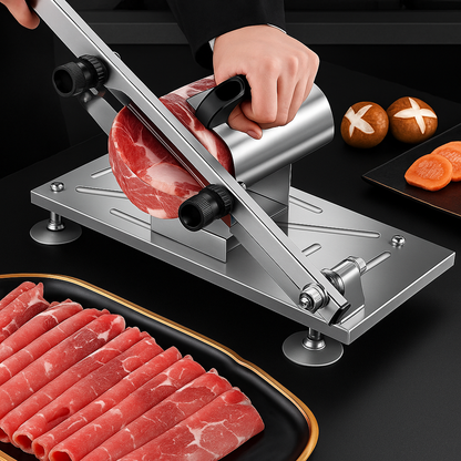 Skanto | SlicePro – Stainless Steel Food Slicer for Home Use | Adjustable Thickness | Precision Cutting