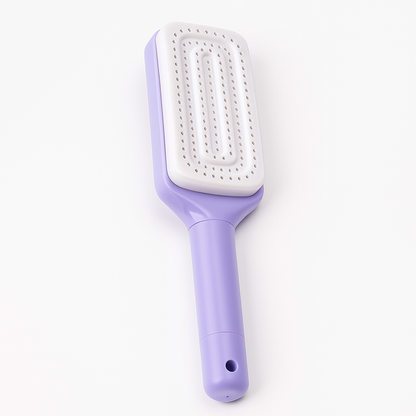 Cleaning Hairbrush – Gentle Detangle – Retractable Bristle Design – For All Hair Types & Busy Mornings Bowlift