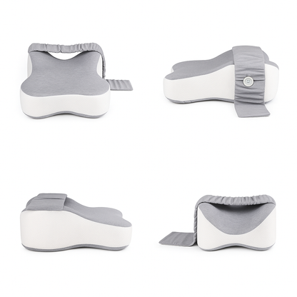 Side Sleeper Alignment – Breathable Memory Foam with Strap – Pregnancy and Hip Support Skanto
