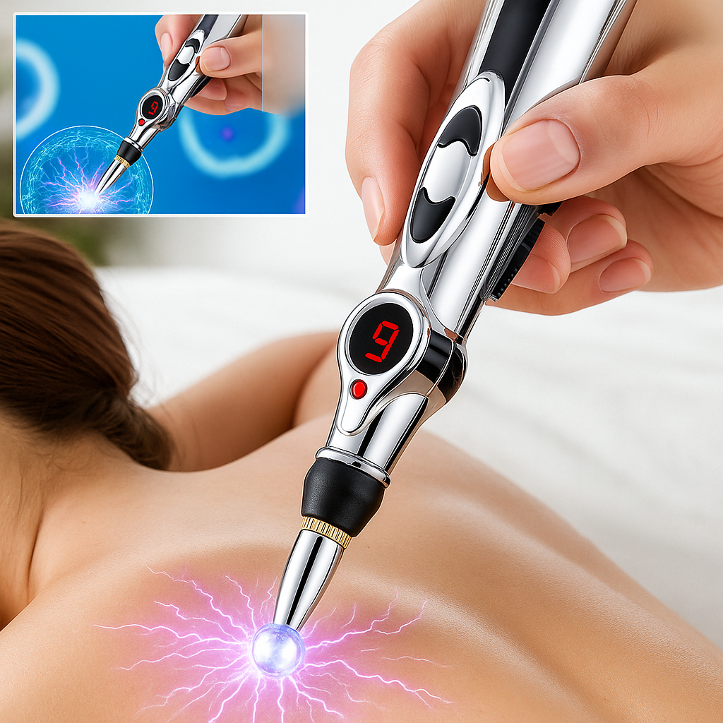 Drug-Free Massage Therapy – Multi-Head Design – Stress and Muscular Recovery Skanto
