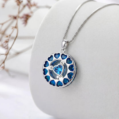 Skanto | Lunara | 18K Gold Plated Birthstone Necklace Moonstar Design