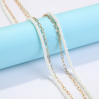Coastal Shell-Decorated Eyewear Chain Acalora