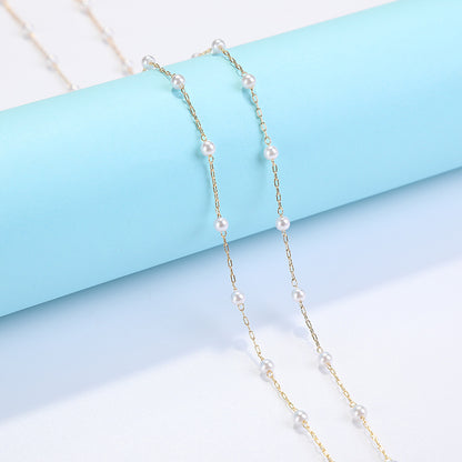 Coastal Shell-Decorated Eyewear Chain Acalora
