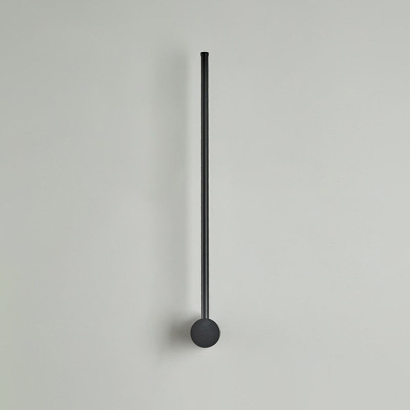 Slender Tubular Modern Metal Living Room LED Wall Light | Karnz