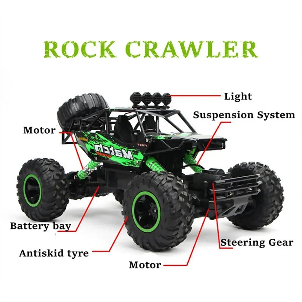 Skanto | RC Truck | Remote Control 4WD Toy for Kids