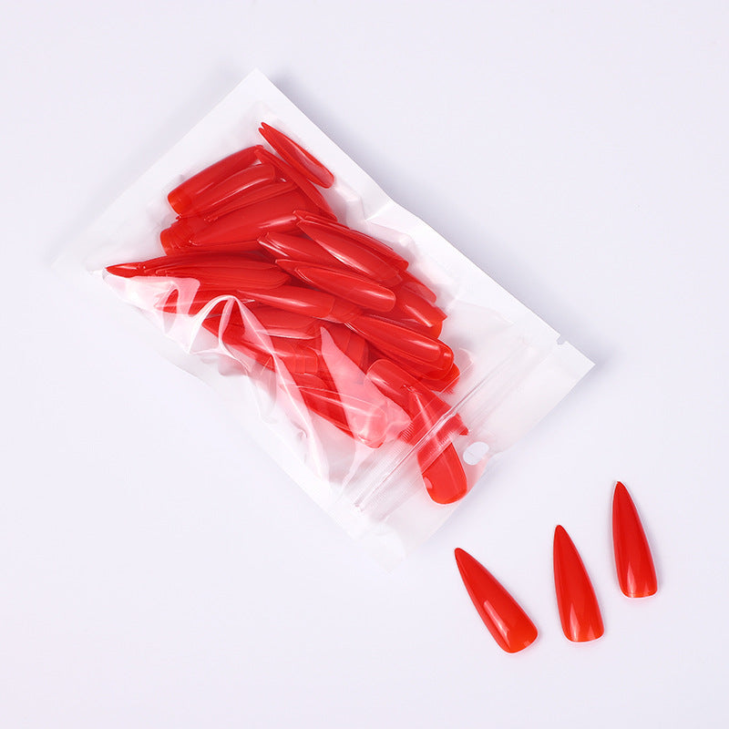 Artificial nails in elegant stiletto style Acalora